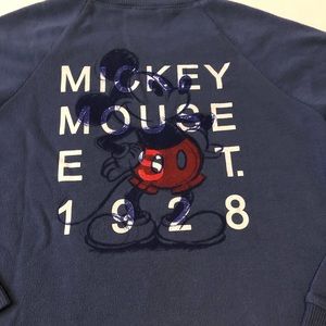 Disney Mickey Mouse Est. 1928 pullover long sleeve sweatshirt